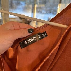 Missguided One Shoulder Mini Dress